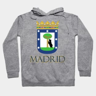 Madrid, Spain - Coat of Arms Design Hoodie